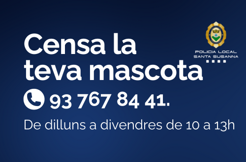 Censa la teva mascota, és obligatori