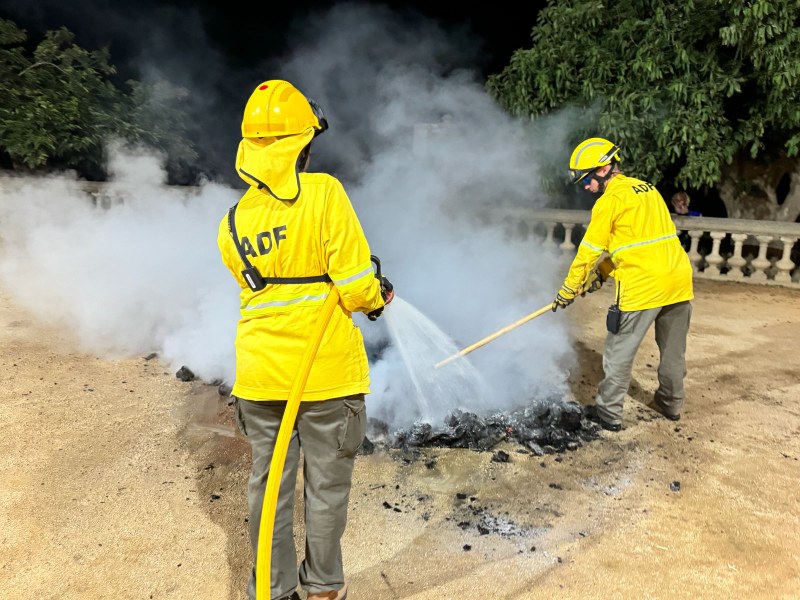 L'ADF sufocant un foc