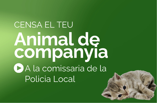 Censa el teu animal de companyia