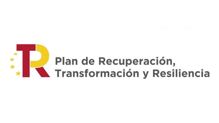 Logo plan de Recuperación, Transformación y Resiliencia